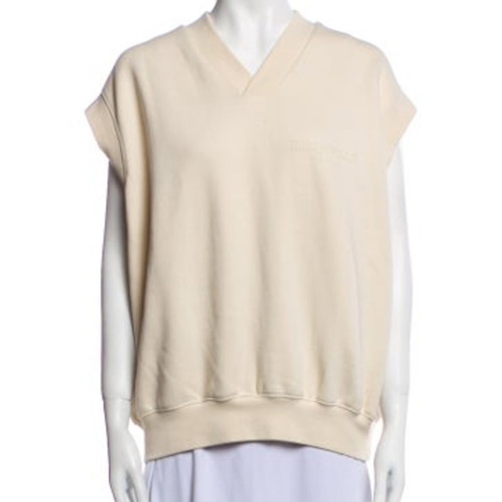 Fear Of God Essentials cream vest